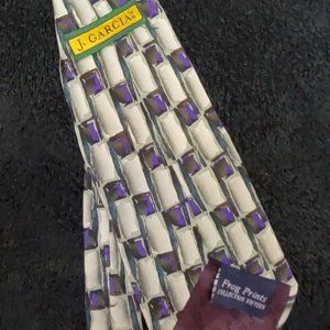 Jerry Garcia Tie from Collection Fifteen called Frog Prints